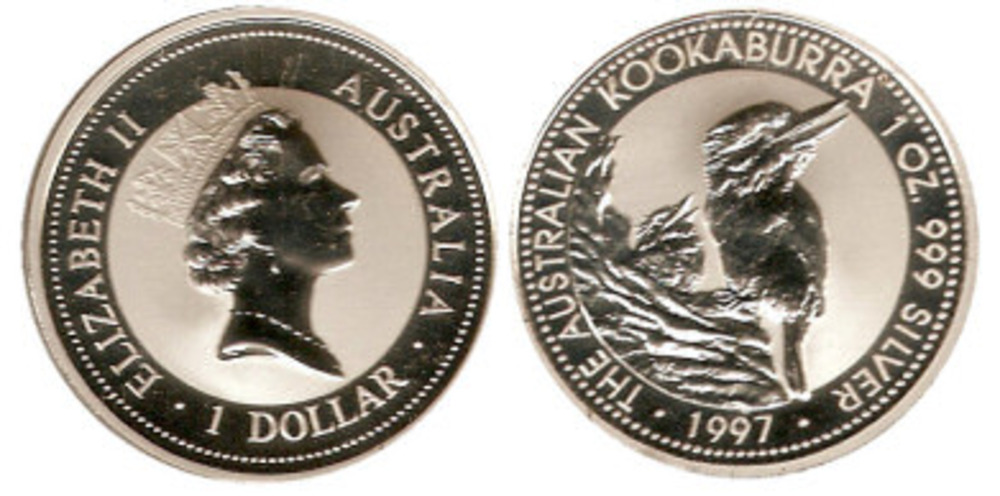 1 dólar KOKABURRA 1997